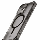ITSKINS Hybrid_R Vapor Compatible with MagSafe Case for iPhone 17 - Smoke-Extreme drop protection 3M/10Feet