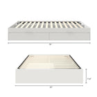 Nexera Hunter 2-Drawer Storage Bed - Full Size - White-7
