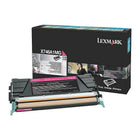 Lexmark X746 Magenta Return Program Toner Cartridge (X746A1MG)-Magenta