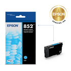 Epson T852 DURABrite Ultra Ink Cartridge - Standard Yield - Cyan-Sharp text and brilliant colours for pro-quality results