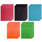 JAM Paper 9 x 12 Open End Catalog Envelopes with Clasp Closure, Brite Hue Assorted, 50 Pack (87326)-Size: 9" x 12"