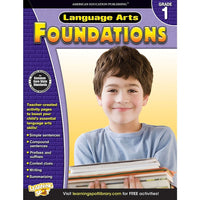 eBook: American Education Publishing 704272-EB Language Arts Foundations - Grade 1-You will receive two emails: one confirming your entire order, and one with a "Download Software" buttonYou can download immediately or return to your email to download later