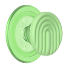 Popsockets PopGrip for MagSafe with Adapter Ring - Curves Matcha Dew-For non-MagSafe© Cases: use the included universal magnetic adapter ring (sticks to smooth, hard, flat, non-silicone cases)
Easily swap the top to change your style