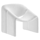 Modway Vivi Chenille Upholstered Accent Chair - Frost-Luxe Accent Chair