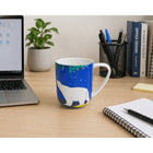 Oscardo Sky Watchers by Dawn Oman Porcelain Mug - 485ml-Includes Gift Box - Specially designed box with artist’s profile and artwork story