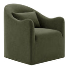 Modway Bardot Slipcovered Linen Blend Accent Chair - Sage-Slipcovered Accent Chair