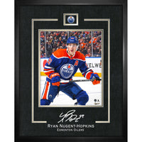 Ryan Nugent-hopkins Edmonton Oilers Replica Signature Frame - Framed Print - 16" x 20"-Premium virtual frames