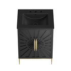 Modway Awaken 24" Bathroom Vanity - Black-Assembly Required