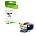 fuzion Brother LC406XLBKS Compatible Inkjet - High Yield - Black-Black