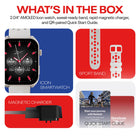 Reebok Icon Smartwatch - 45.35 mm - Victory Gold-Bluetooth calling and smart notifications let you take calls, texts, and app alerts on the fly
