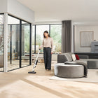 Miele Triflex HX3 Cordless Stick Vacuum Cleaner - Brilliant White-The vacuum includes a dusting brush, upholstery nozzle and crevice nozzle for cleaning throughout the home