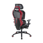 TygerClaw DuoFlex Ergonomic High Back Gaming Chair - Black/Red-Featuring a cutting-edge weight balance system with four locking positions and a seat slider