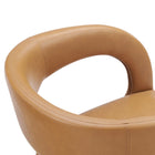 Modway Pinnacle Vegan Leather Dining Chair - Tan - 2 Pack-10