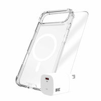 Blu Element Total Protection Compatible with MagSafe Bundle for iPhone 17 Air - Clear-Protection level  - 400 Drops at 10 Feet