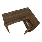 Monarch Specialties 7348 46" Computer Desk - Dark Walnut/Storage Cabinet-9
