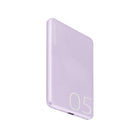 LOGiiX Piston Power 5000 mAh Aluminium Power Bank - Lavender-Ultra slim & stylish aluminium 5,000 mAh power bank with USB Power Delivery