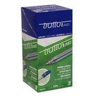 Tratto Ballpoint Pens - Medium - Blue - 50 Pack-Medium point