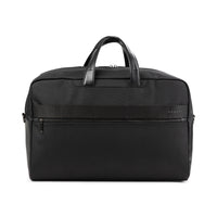 Bugatti Blake Weekender Bag for Laptops up to 15.6" - Black-Made of resistant polyester with synthetic leather trims