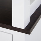 Kleankin Tall Freestanding MDF Bathroom Storage Cabinet - White-Features a simple and stylish design   