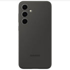 Samsung Silicone Phone Case for Galaxy S24 FE - Black-Thickness keeps slim even after mounting