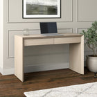 Hudson&Canal Pembroke 48'' Desk - Alder White-Finished in a wood-look alder white finish