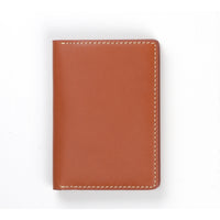 Decent Living Leather Passport Holder - Brown-Material: Crafted from full-grain genuine leather for lasting quality and sophistication