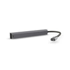 BlueDiamond Slim 4 in 1 USB-C Hub - 100 W PD-Durable Construction: Durable aluminum housing in a slim form factor provide a reliable and versatile experience