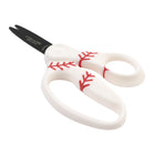 Fiskars 5" Pointed-tip Non-Stick MVP Scissors - Baseball-A pointed tip allows for improved detail cutting​
