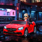 Aosom 12V Mercedes SLC 300 Kids Electric Ride-on Car with Remote Control - Red-Monitors show how much power is remaining 