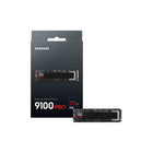 Samsung 9100 Pro Series PCIe Gen5. X4 NVMe 2.0 - 1 TB - BLACK-Innovative power & thermal control, Up to 49% enhanced power effiicency with advanced thermal control