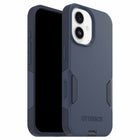 OtterBox Commuter Compatible with MagSafe Case with Camera Control for iPhone 17 - Riverside Blue-Port covers block dust and dirt