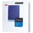 Staples Standard View Binder with D-Rings - 1 1/2" - White-Slant rings have a high page capacity compared to same size round rings