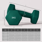 Soozier 26 lb Hex Dumbbell Set with Vertical Rack-Thy gym rack is easy to carry and saves space in your workout area