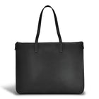 Champs Onyx Leather Business Tote - Black-Made of Genuine Cowhide Leather