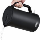 Salton Cordless Electric 1.7 L Kettle - Black- Boil-Dry Protection - Added safety feature automatically