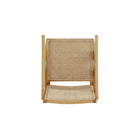 Manhattan Comfort Hamlet 22.64" Industry Chic Accent Chair - Nature-29.53" L x 22" W x 28.74" H