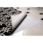 Edgewood Hold-A-Rug Light Duty Indoor Non-Skid Underpad - 8' W x 10' L - White-White
