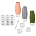 General Supply Goods + Co - TSA Approved Travel Bottles for Toiletries - 6 Pack - Coloured-TSA Approved - Meets airline regulations, allowing you to easily pass through airport security with ease.