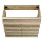 Modway Render 36" Faux Travertine Bathroom Vanity Cabinet - Travertine-8