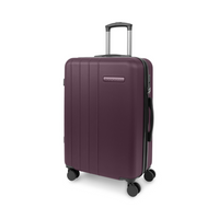 Bugatti Bordeaux Hardside Spinner Luggage - 26" - Fig-Made of ABS/PC