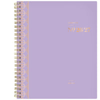 Cambridge 2026-27 Workstyle Focus Weekly/Monthly Planner - 11"x 9" - Purple - Bilingual-12 months: July 2026 - June 2027