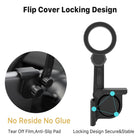 MyBat Magnetic Car Mount for Tesla Model 3 &Y - Sleek Black -Non‑Adhesive Lock-On Design - Quick installation with no sticky residue or damage