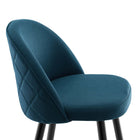 Modway Cordial Fabric Bar Stools - Azure - Set of 2-9
