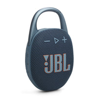 JBL Clip 5 Portable Speaker - Blue-Don’t let its little size fool you. The JBL Clip 5 packs a serious musical punch, delivering big JBL Pro Sound with punchy bass.