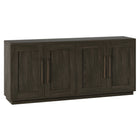 Hudson&Canal Tillman 68" Rectangular Buffet Table - Alder Brown-A modern contemporary design for your dining room, kitchen, or den