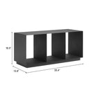 Zuo Kokos Coffee Table - Charcoal-6