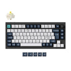 Keychron Q1 Max Knob Version Swappable RGB Backlight - Banana Switch - Black-Full aluminum housing for durability, stability and premium typing feel