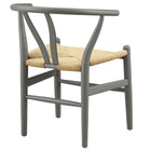 Modway Amish 29" Wood Dining Chair - Light Grey-Arrives Fully Assembled