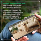 Blink Mini 2K+ Plug in Home and Pet Security Camera with with 2 cameras - White-Doorbell chime — Use Mini 2K+ as a plug-in chime for Blink Video Doorbell (sold separately). Hear a real-time alert from Mini 2K+ when someone presses your Blink Video Doorbell
