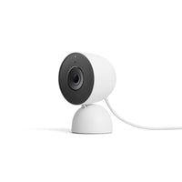 Google Nest Cam Indoor Wired Camera (3rd Gen)-Keep up with what’s important to you.
With the intelligence of Google Home, get detailed event descriptions of what happened around 
your home and search your video history by just asking for something (subscription required)